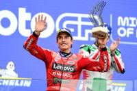Marquez hails surge in MotoGP points lead as brother and Bagnaia fail to score
